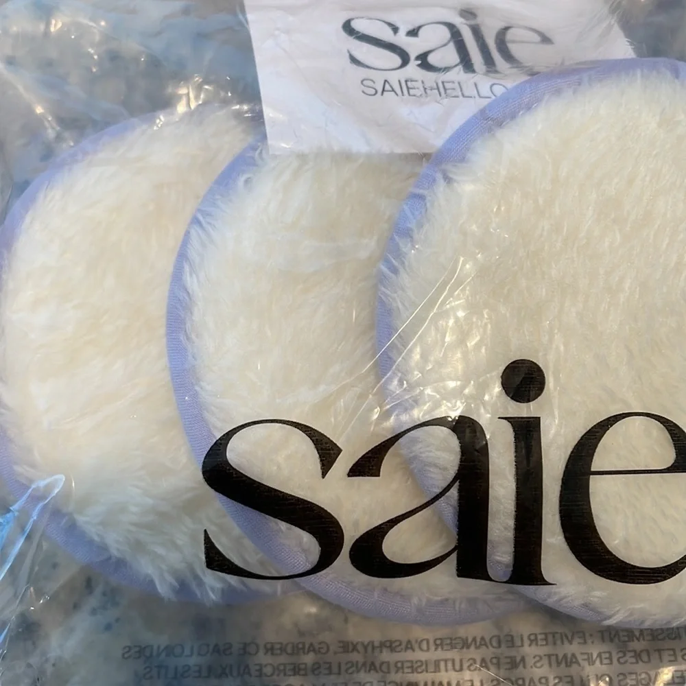 Saie Reusable Beauty Rounds For Skin Care Or Makeup - 3 Pack